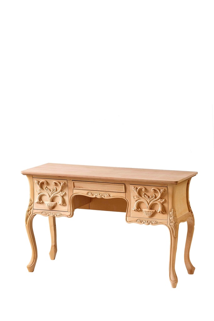 MASA MACHIAJ DIN LEMN CU SCULPTURA