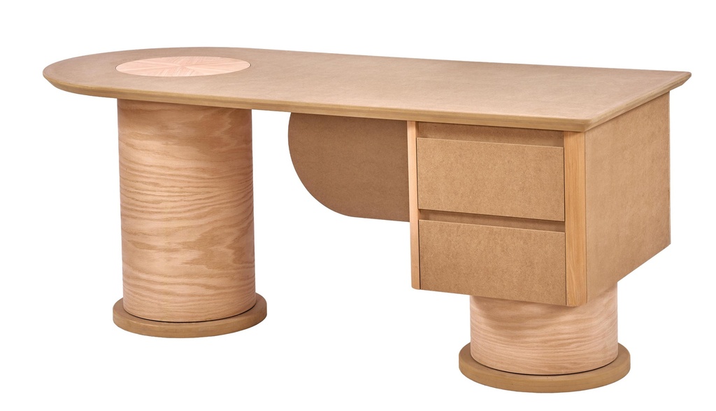 BIROU DIN LEMN SI MDF