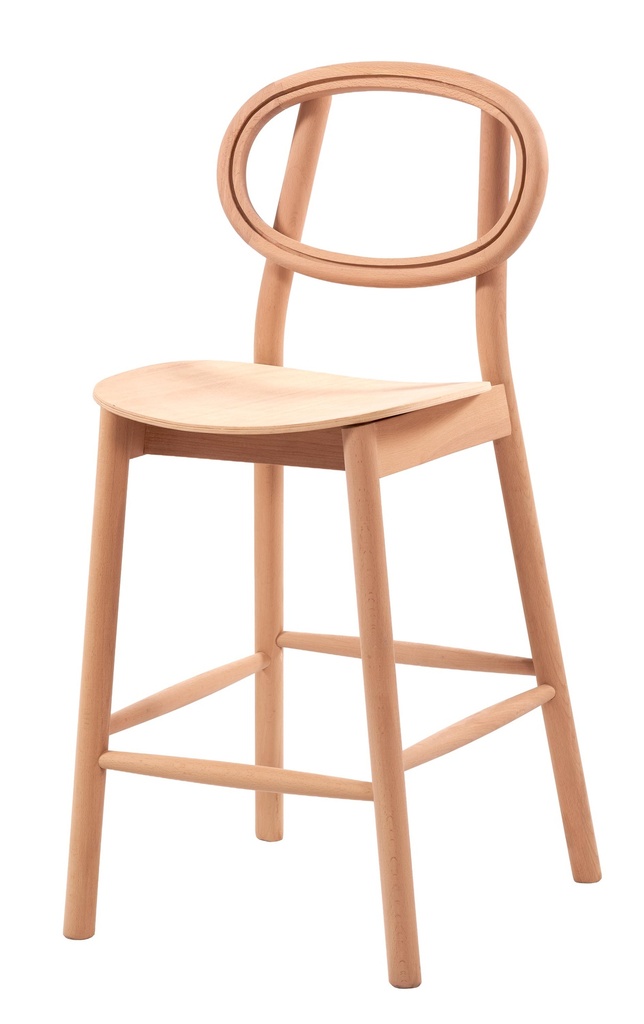 SCHELET SCAUN BAR DIN LEMN