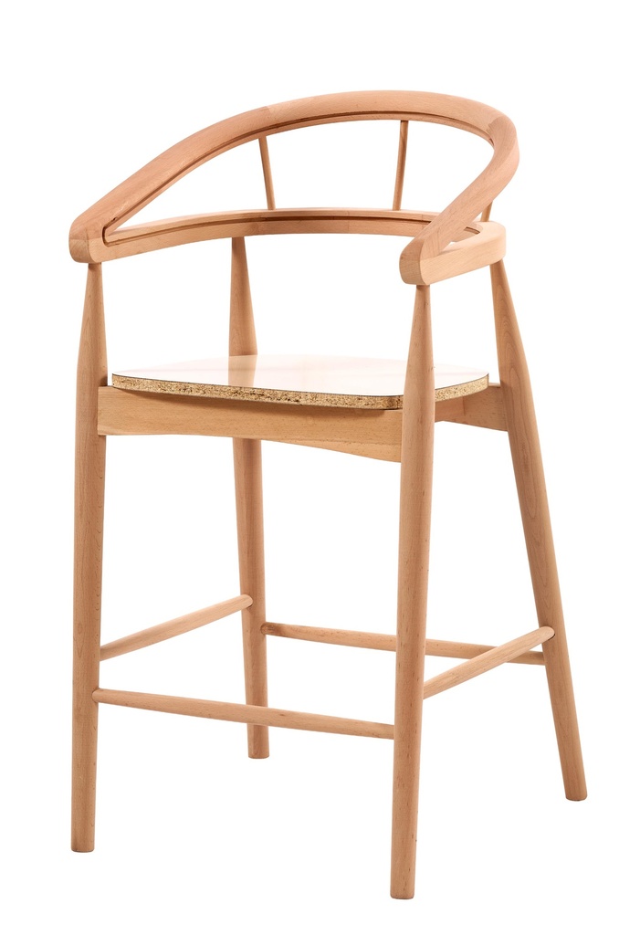 SCHELET SCAUN BAR DIN LEMN