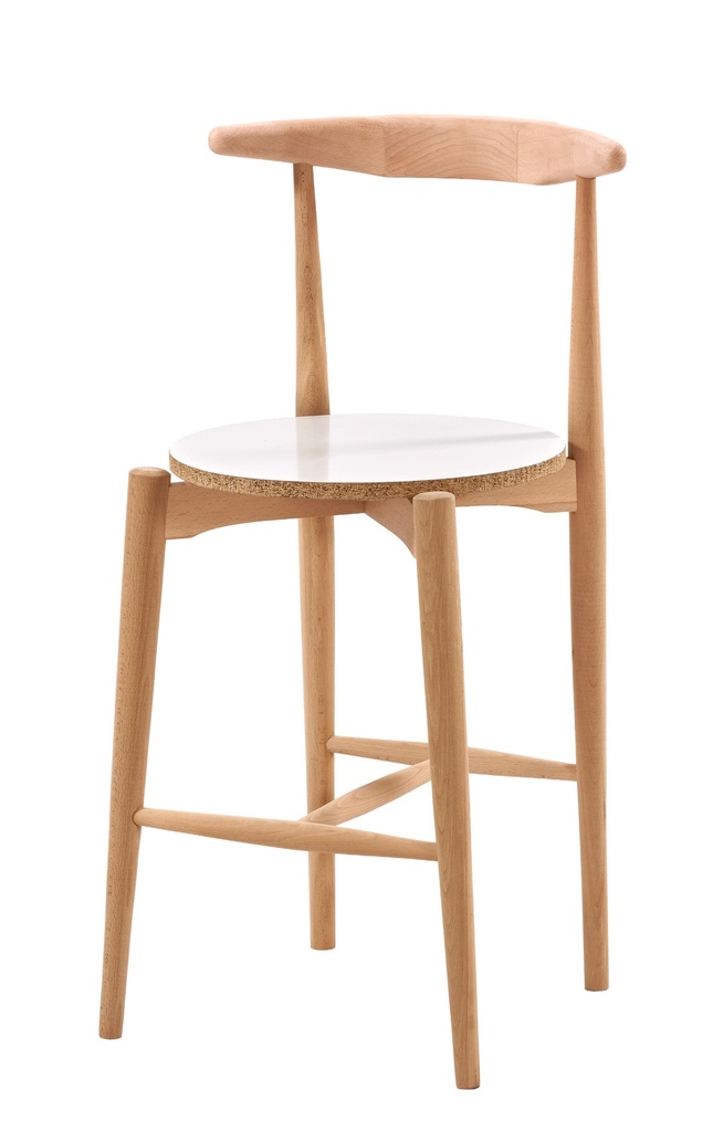 SCHELET SCAUN BAR DIN LEMN