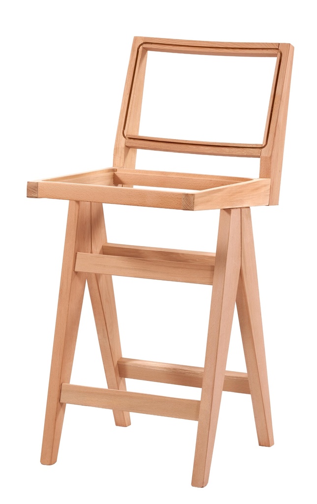 SCHELET SCAUN BAR DIN LEMN