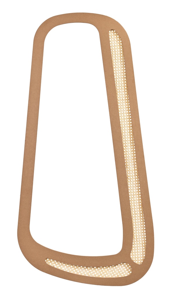 RAMA OGLINDA DIN MDF CU RATAN