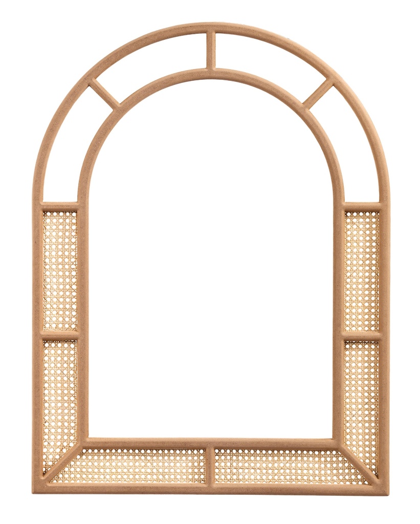 RAMA OGLINDA DIN MDF CU RATAN