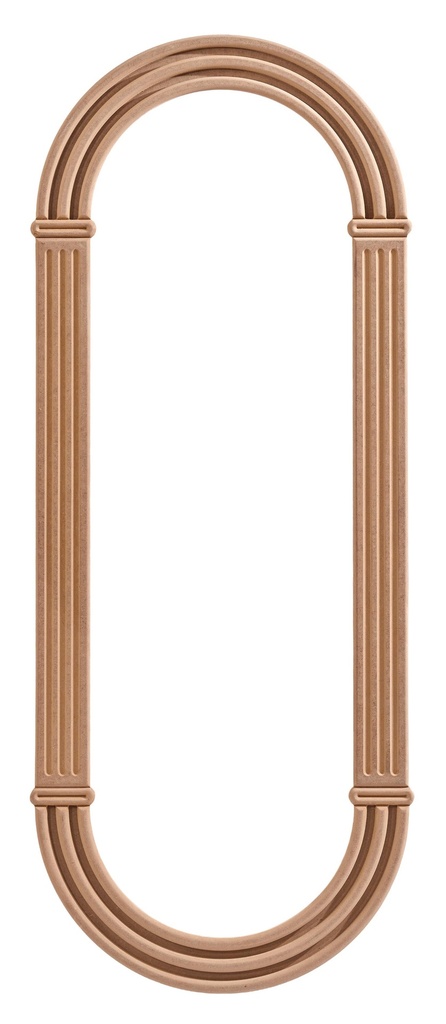 RAMA OGLINDA OVALA DIN MDF