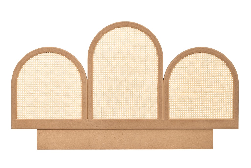 TABLIE PAT DIN MDF CU RATAN