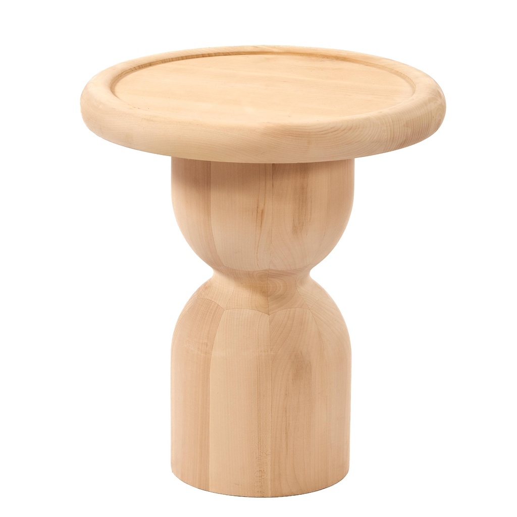 MASUTA ROTUNDA DIN LEMN