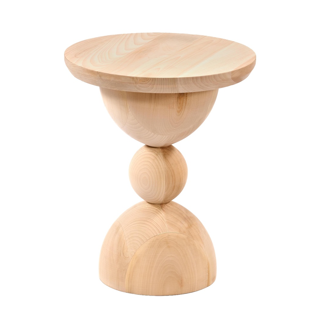 MASUTA ROTUNDA DIN LEMN