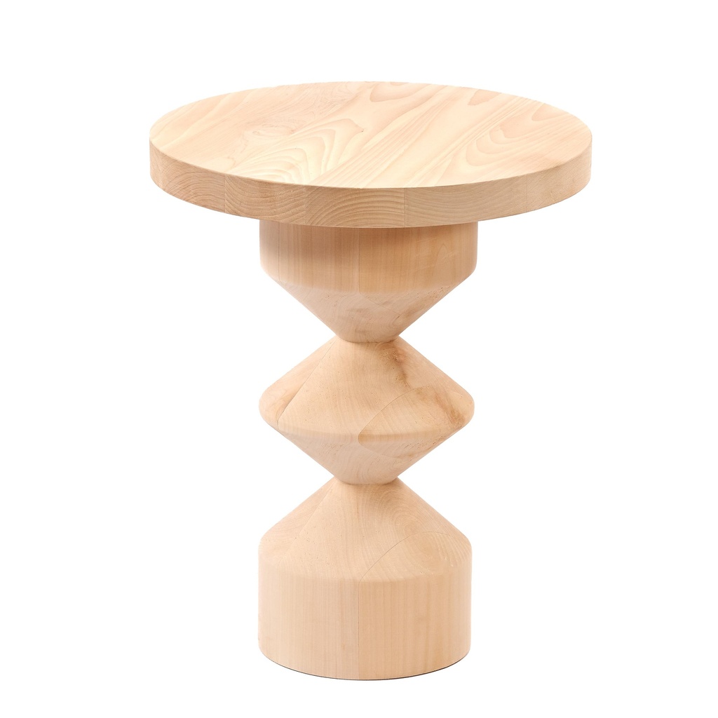 MASUTA ROTUNDA DIN LEMN