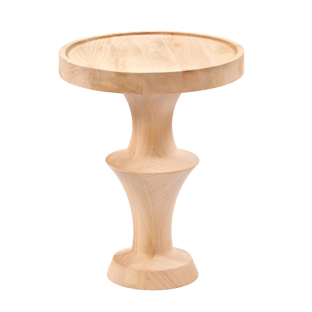 MASUTA ROTUNDA DIN LEMN