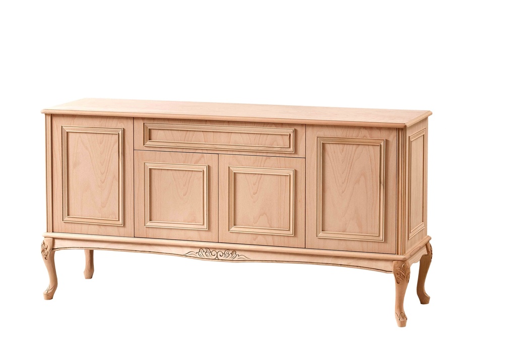 SERVANTA DIN LEMN CU SCULPTURA