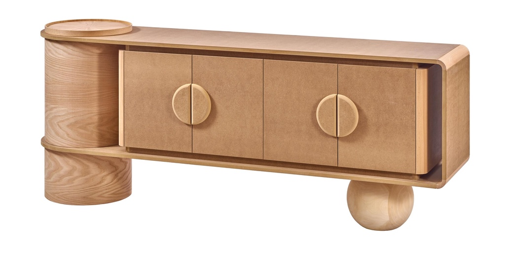 SERVANTA DIN LEMN SI MDF