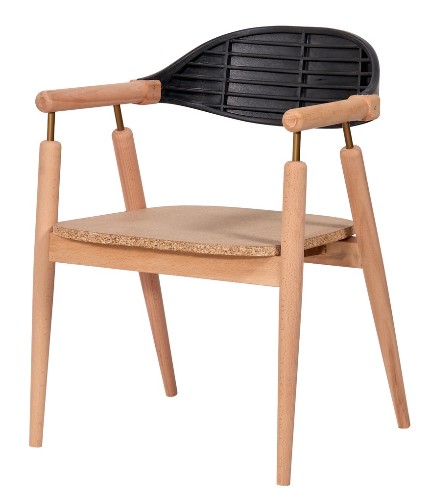 SCHELET SCAUN DIN LEMN