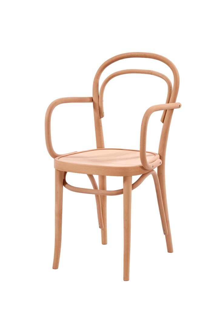 SCHELET SCAUN DIN LEMN CU BRATE