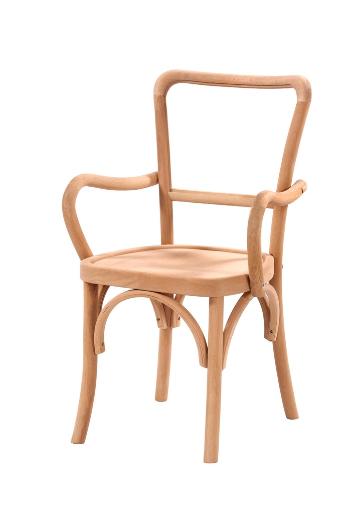 SCHELET SCAUN DIN LEMN CU BRATE