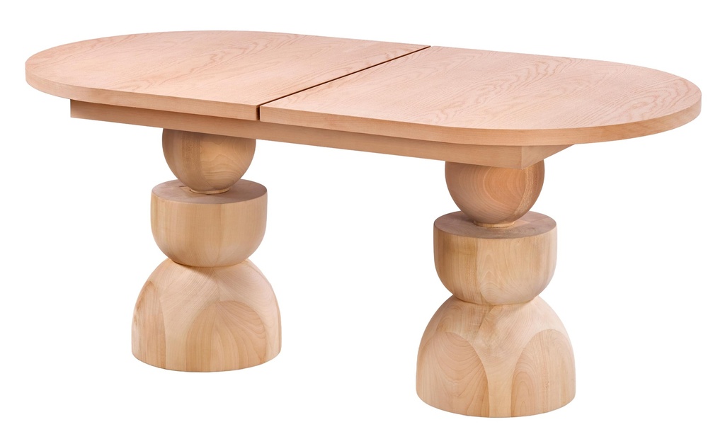 MASA OVALA EXTENSIBILA DIN LEMN