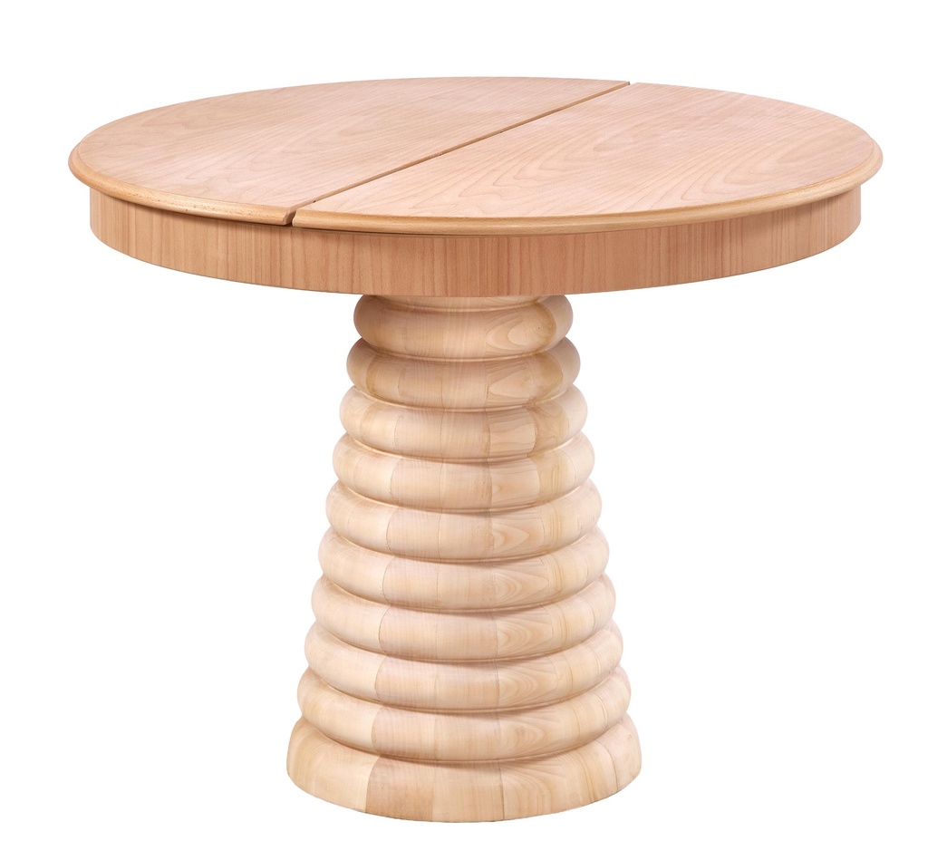 MASA ROTUNDA EXTENSIBILA DIN LEMN