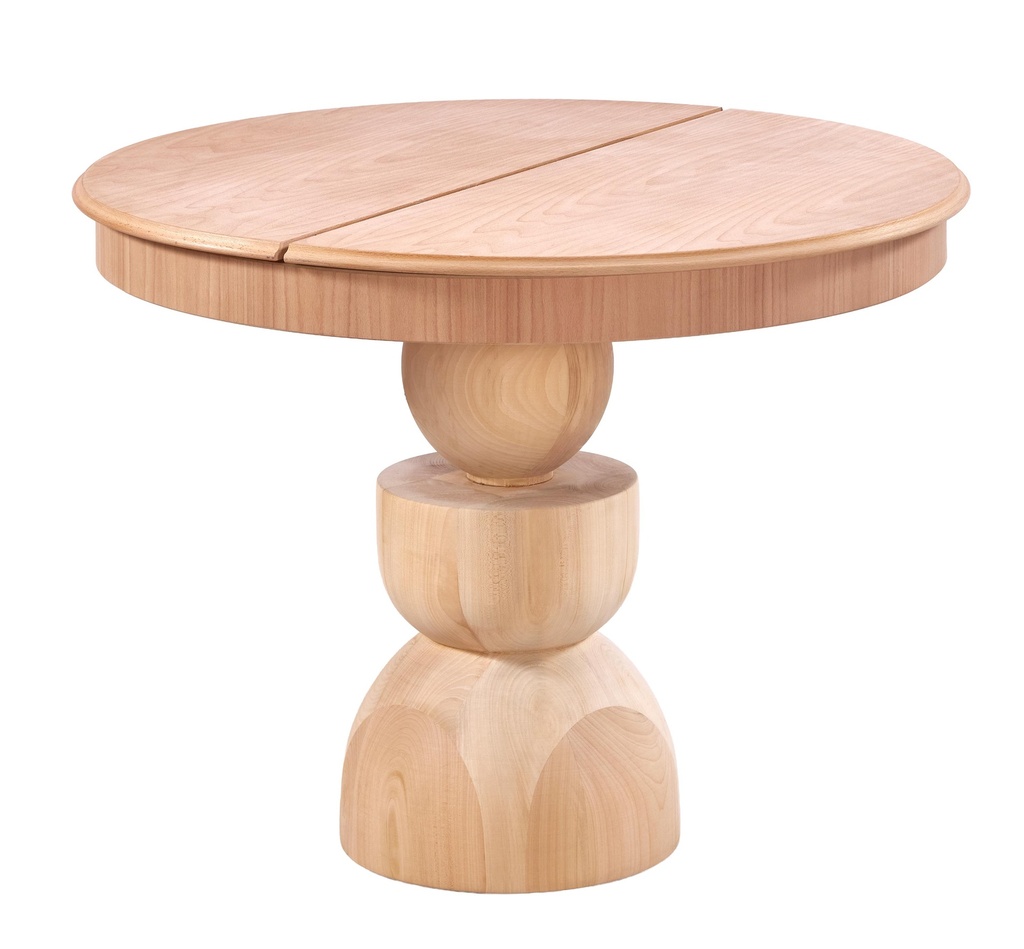 MASA ROTUNDA EXTENSIBILA DIN LEMN