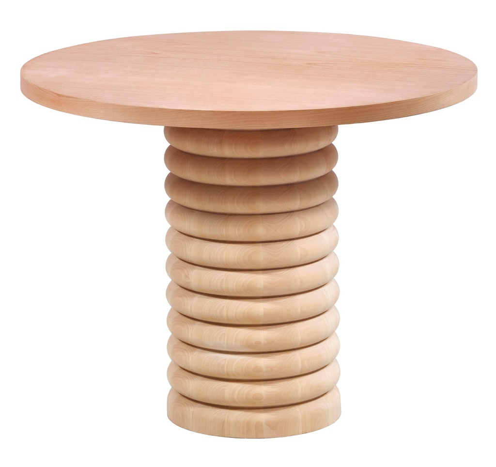 MASA ROTUNDA FIXA DIN LEMN