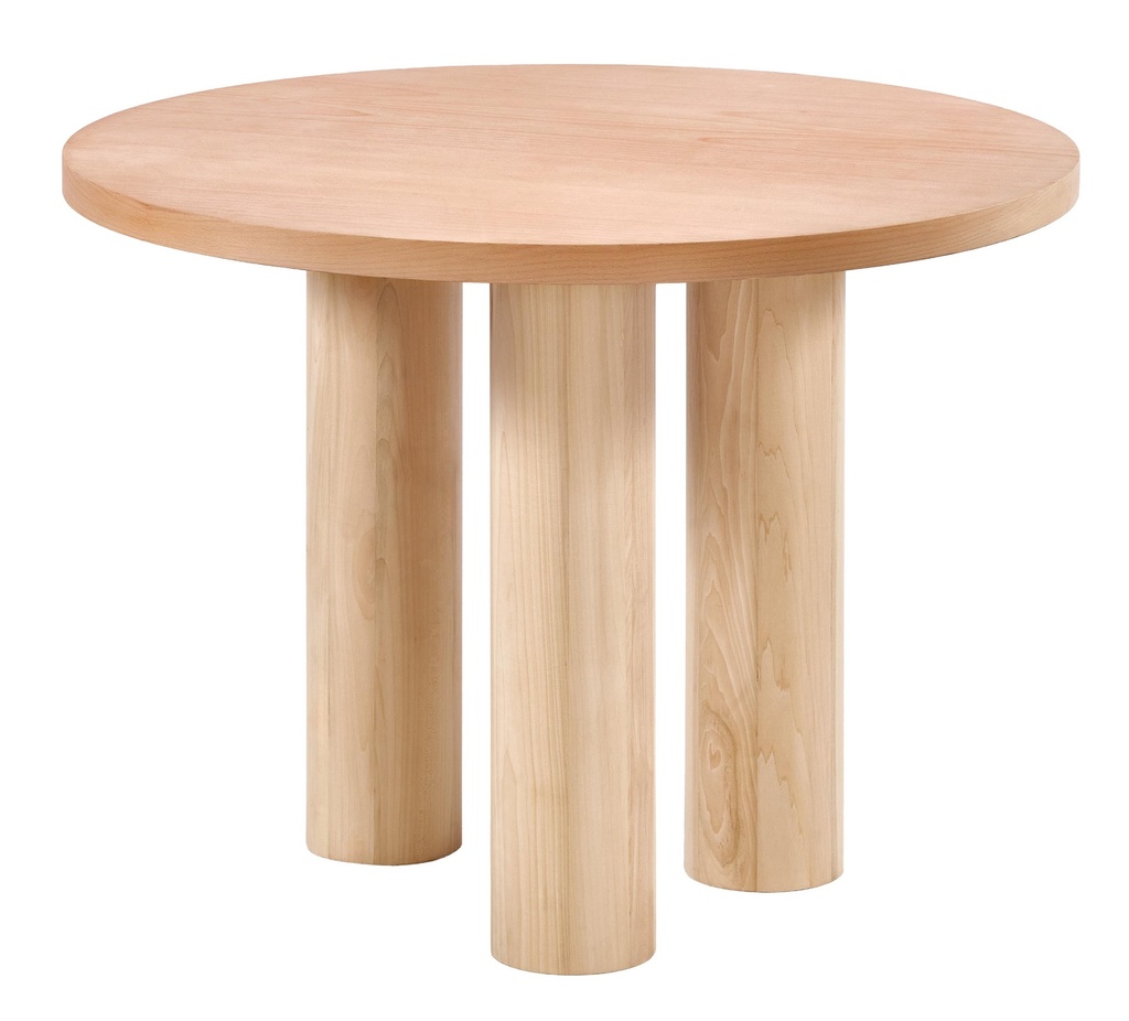 MASA ROTUNDA FIXA DIN LEMN