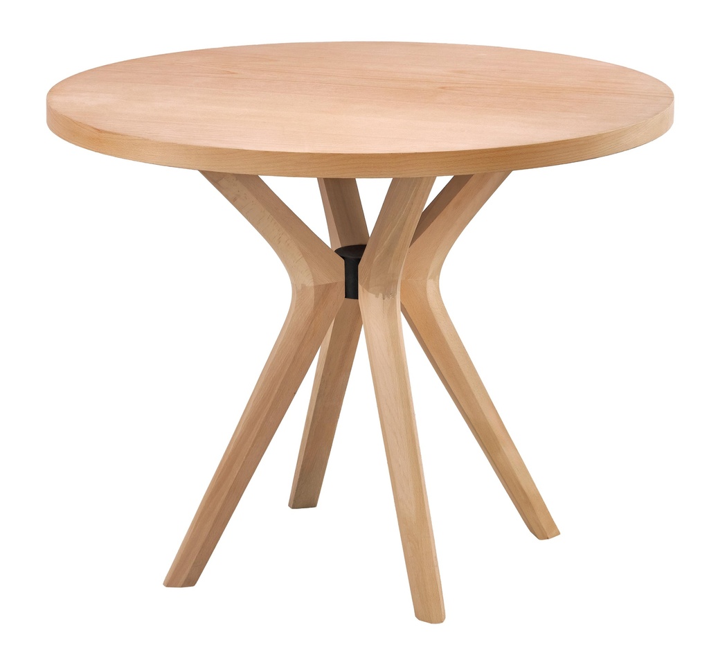 MASA ROTUNDA FIXA DIN LEMN