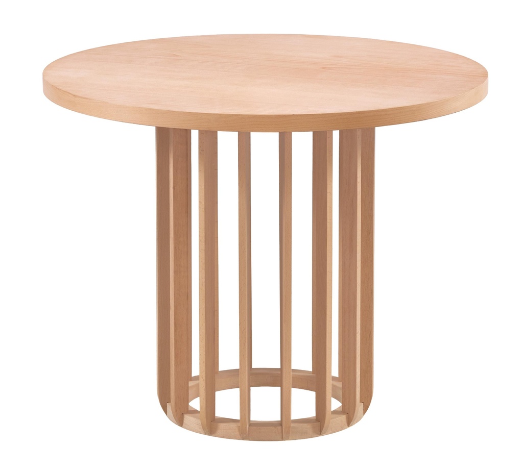 MASA ROTUNDA FIXA DIN LEMN