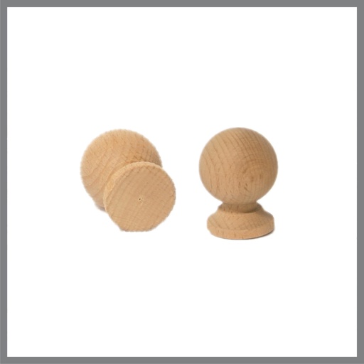 [K5] Wooden buttons