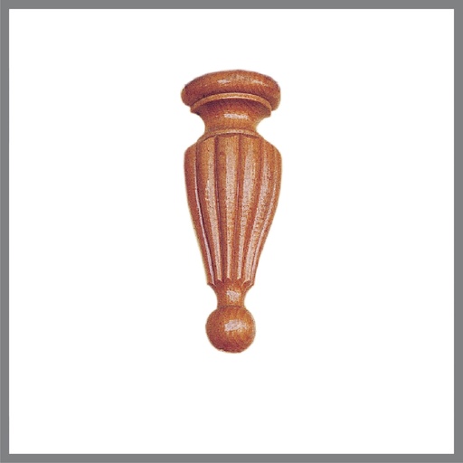 [MD-04] Wooden decorative balustri