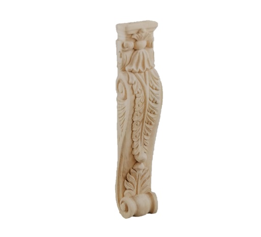 [AOP-01] Wood decorative capitel with sculptures