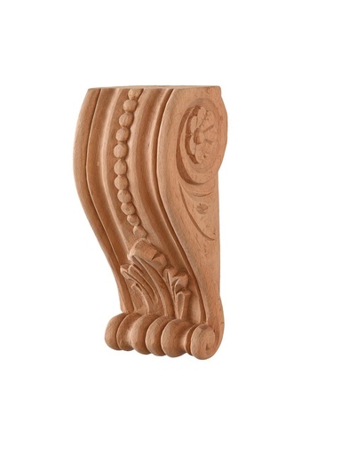 [AOP-15] Wood decorative capitel with sculptures
