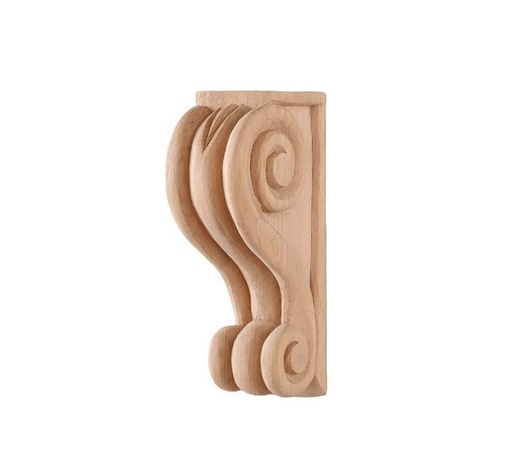 [AOP-16] Wood decorative capitel with sculptures