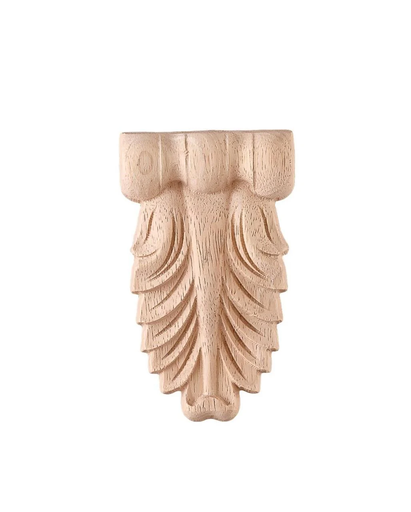 [AOP-24] Wood decorative capitel with sculptures