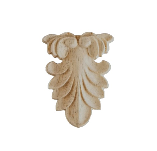 [AOP-25] Capittel décoratif en bois avec sculptures