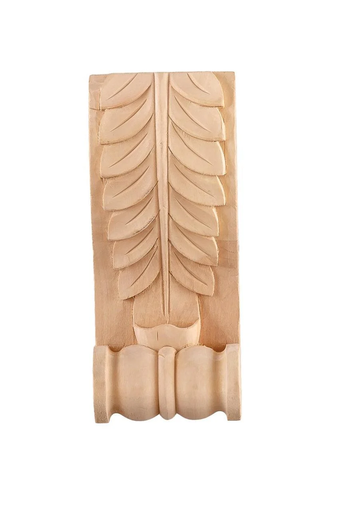 [AOP-30] Wood decorative capitel with sculptures