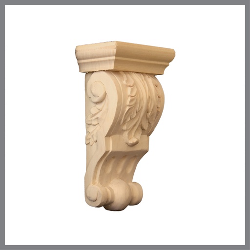 [F-081] CAPITEL DECORATIV DIN LEMN CU SCULPTURI