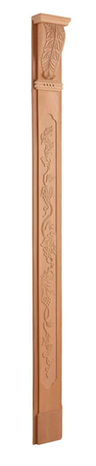 [ATS-02] COLOANE DECORATIVE DIN LEMN CU SCULPTURI