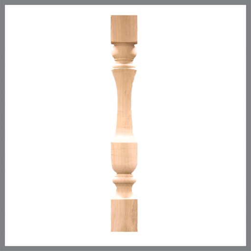 [NO-54] Wooden balustrus