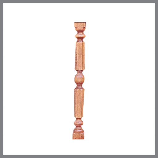 [NO-62] Wooden balustrus