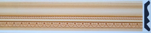 [MAC-03] Cornisa en bois sculpté