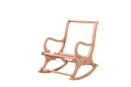 [4143N] Squelette de bascule en bois