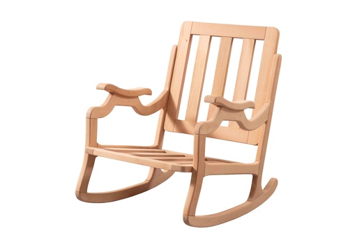 [4142N] Squelette de bascule en bois