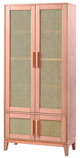 [KTP-106] Wooden library with rattan
