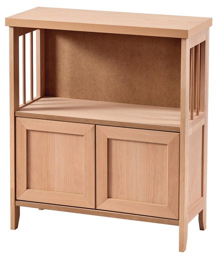 [6818S] Bibliothèque en bois