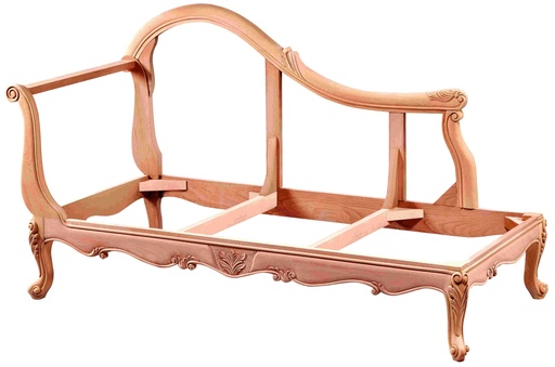 [JZF-103] SCHELET SOFA DIN LEMN CU SCULPTURA