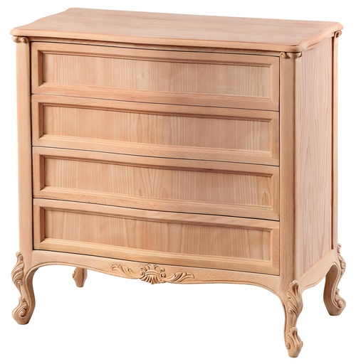 [6413S] Common with wooden drawers with sculpture