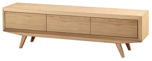 [5631S] TV en bois confortable avec le placage en chêne