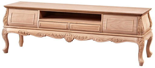 [5368S] COMODA TV DIN  LEMN CU SCULPTURA