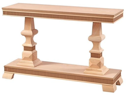 [6143S] Console en bois