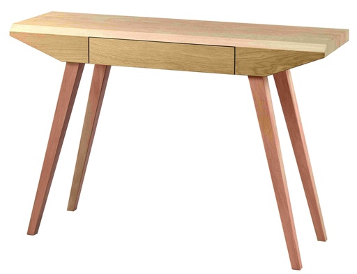 [DRS-111] Console en bois avec placage en chêne