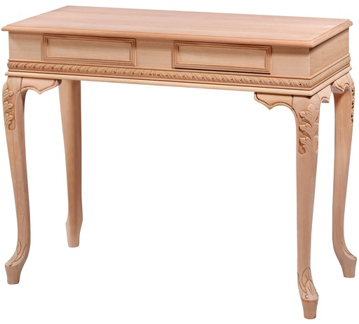 [6111S] Console en bois avec sculpture